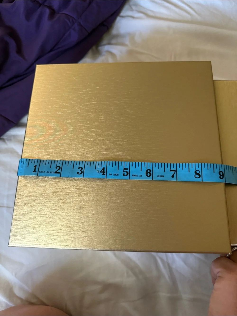 Set of Metallic Gold Gift Box